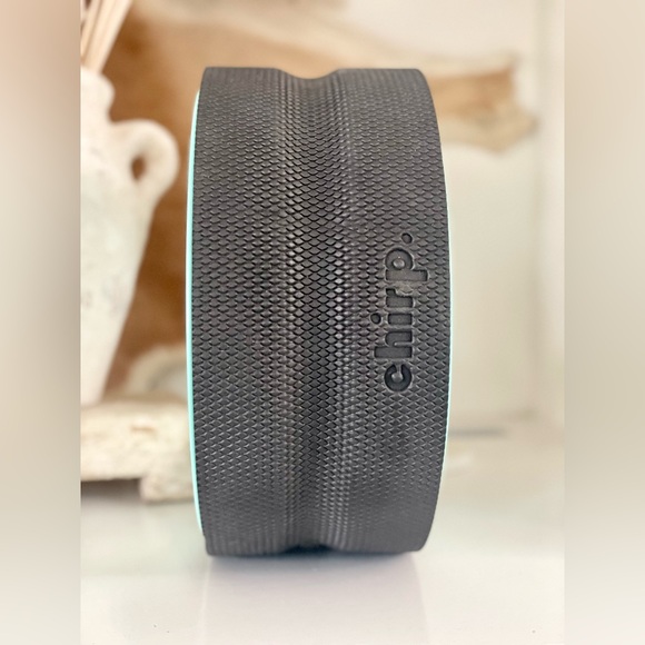 CHIRP WHEEL+ | Yoga Wheel in Black and Mint 10” - Picture 3 of 7